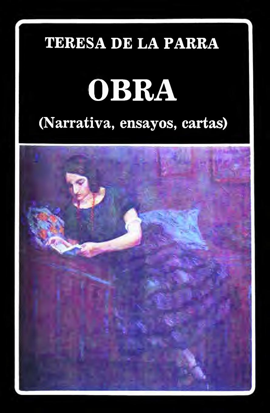 Teresa de la Parra. Obra